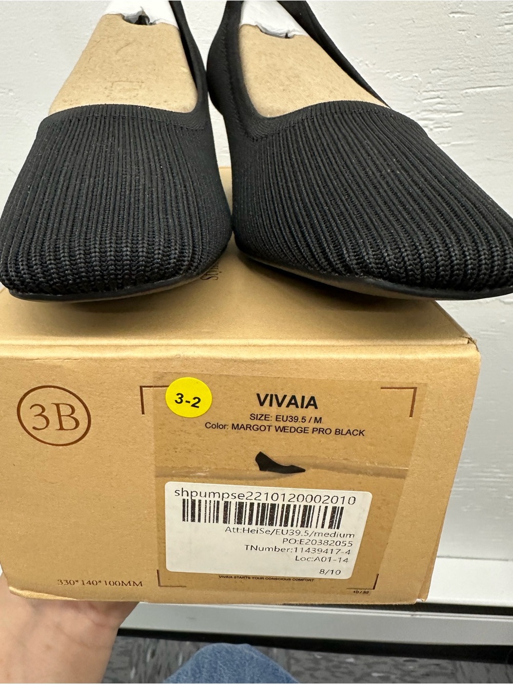 Vivaia Margot wedge pro- Black - Picture 4 of 4